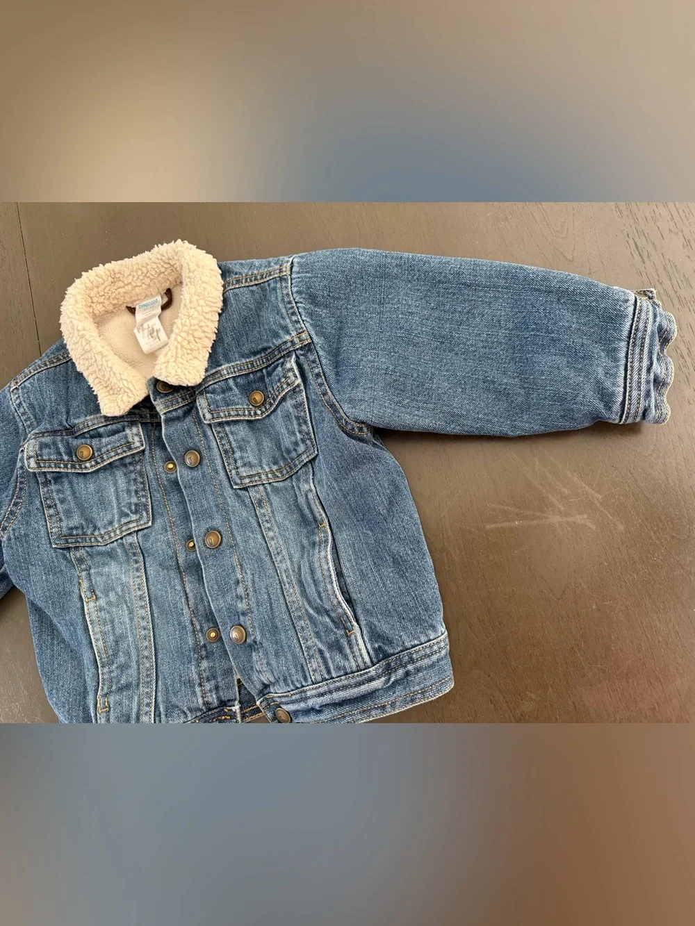 2T-3T Gymboree Sherpa Blue Denim Jacket